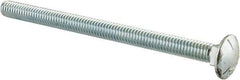 Value Collection - 5/16-18 UNC 4-1/2" Length Under Head, Standard Square Neck, Carriage Bolt - Grade 5 Steel, Zinc-Plated Finish - Caliber Tooling