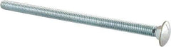 Value Collection - 5/16-18 UNC 5-1/2" Length Under Head, Standard Square Neck, Carriage Bolt - Grade 5 Steel, Zinc-Plated Finish - Caliber Tooling