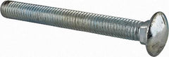 Value Collection - 1/2-13 UNC 4-1/2" Length Under Head, Standard Square Neck, Carriage Bolt - Grade 5 Steel, Zinc-Plated Finish - Caliber Tooling