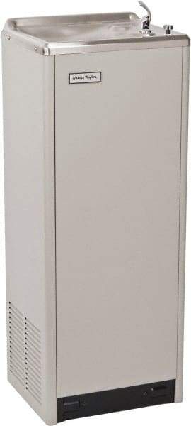 Halsey Taylor - 4 GPH Cooling Capacity Deluxe Floor Standing Water Cooler & Fountain - Heavy Gauge, 105 Max psi, 120 VAC Volts, 230 Watts, 2.5 Full Load Amperage, Vinyl Clad Steel - Caliber Tooling