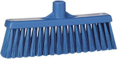 Vikan - 5-5/8" OAL Polyester Bristle Lobby Broom - 3" Bristle Length, 11" Wide - Caliber Tooling