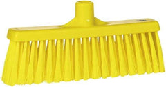 Vikan - 5-5/8" OAL Polyester Bristle Lobby Broom - 3" Bristle Length, 11" Wide - Caliber Tooling