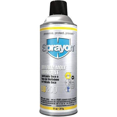 Sprayon - Multipurpose Lubricants & Penetrants - 16 OZ DRY MOLY LUBE LUBRICANT & RUST PREVENT - Caliber Tooling