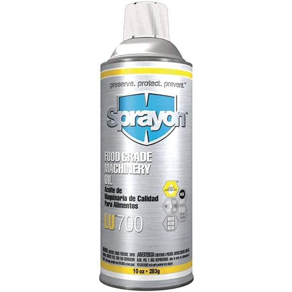 Sprayon - Multipurpose Lubricants & Penetrants - 16 OZ FOOD GR MACH OIL LUBRICANT & RUST PREVENT - Caliber Tooling