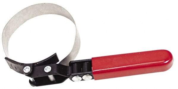 Proto - 3-1/2 to 3-7/8" Diam, Adjustable Oil Filter Wrench - For Use with Filters from 3-1/2 to 3-7/8" - Caliber Tooling