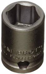 Proto - 3/8" Drive 18mm Standard Impact Socket - 6 Points, 1-3/32" OAL - Caliber Tooling