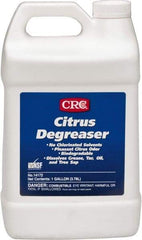 CRC - 1 Gal Bottle Cleaner/Degreaser - Liquid, Citrus & Petroleum Distillate, Citrus - Caliber Tooling