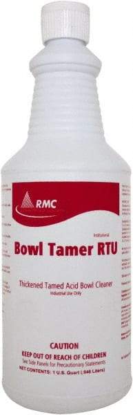 Rochester Midland Corporation - 1 qt Bottle Liquid Toilet Bowl Cleaner - Mint Scent, Toilet Bowl - Caliber Tooling