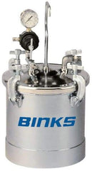 Binks - Paint Sprayer Pressure Tank - 2.8 Gallon PT ASME Tank 1 Regulator, Compatible with Pressure Tank and Spray Guns - Caliber Tooling