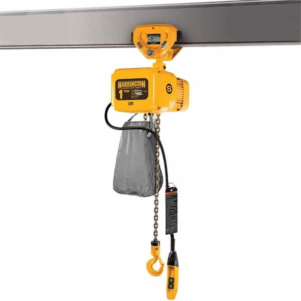 Harrington Hoist - Electric Hoists Type: Electric Chain Hoist Load Capacity (Ton): 1/4 - Caliber Tooling