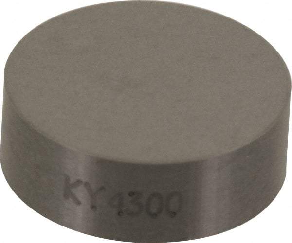 Kennametal - RNG45 E Grade KY4300 Ceramic Turning Insert - Al2O3/SiCw Finish, Round, 1/2" Inscr Circle, 5/16" Thick - Caliber Tooling