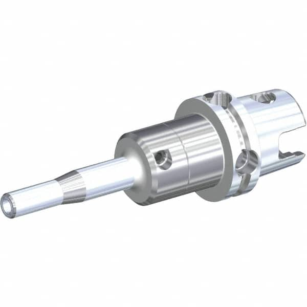 Kennametal - KM63UT Modular Connection, 6mm Hole Diam, Hydraulic Tool Holder/Chuck - 13.5mm Nose Diam, 160mm Projection, 27mm Clamp Depth, 15,000 RPM, Through Coolant - Exact Industrial Supply