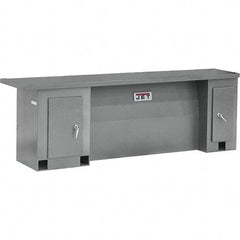 Jet - 48" Long x 40" High x 30" Deep, Lathe Cabinet Stand - Compatible with 13 x 40 Geared Head Bench Lathes - Caliber Tooling