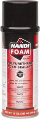 Fomo Products Inc. - 12 oz Aerosol Black Polyurethane Foam - -200 to 240°F Operating Temp, 5 min Tack Free Dry Time, 24 hr Full Cure Time - Caliber Tooling