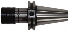 Accupro - CAT50 Taper Shank Tension & Compression Tapping Chuck - 1/2 to 1-3/8" Tap Capacity, 142mm Projection, Size 3 Adapter, Quick Change - Exact Industrial Supply