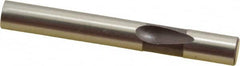 Dayton Lamina - 1/4" Shank Diam, Ball Lock, M2 Grade High Speed Steel, Solid Mold Die Blank & Punch - 2" OAL, Blank Punch, Regular (LPB) Series - Caliber Tooling