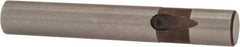 Dayton Lamina - 3/8" Shank Diam, Ball Lock, A2 Grade Tool Steel, Solid Mold Die Blank & Punch - 2-1/2" OAL, Blank Punch, Regular (LPB) Series - Caliber Tooling