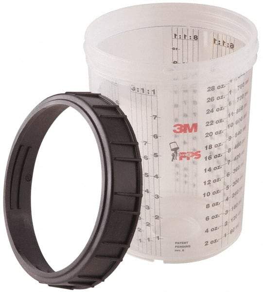 3M - Paint Sprayer Cup - Large Collar and Cup - Caliber Tooling