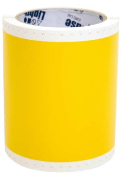 NMC - 588" Long, Yellow Vinyl Tape - For CPM 100 Sign & Label Printing System - Caliber Tooling