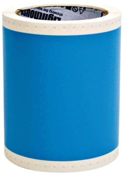 NMC - 588" Long, Light Blue Vinyl Tape - For CPM 100 Sign & Label Printing System - Caliber Tooling