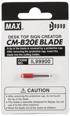 NMC - Label Maker Replacement Cutting Blade - Use with CPM-100 Sign & Label Printing System - Caliber Tooling