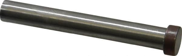 Dayton Lamina - 1/2" Head Diam, 3/8" Shank Diam, Basic Head, A2 Grade Tool Steel, Solid Mold Die Blank & Punch - 3/16" Head Height, 3" OAL, Blank Punch, Regular (KPB) Series - Caliber Tooling