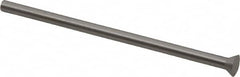 Dayton Lamina - 0.225" Head Diam, 1/8" Shank Diam, Quill Head, High Speed Steel Solid Mold Die Blank & Punch - 60° Head Angle, 0.0875" Head Height, 2-1/2" OAL, Blank Punch, KWX Series - Caliber Tooling