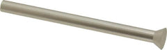 Dayton Lamina - 0.3375" Head Diam, 3/16" Shank Diam, Quill Head, High Speed Steel Solid Mold Die Blank & Punch - 60° Head Angle, 0.1313" Head Height, 2-1/2" OAL, Blank Punch, KWX Series - Caliber Tooling