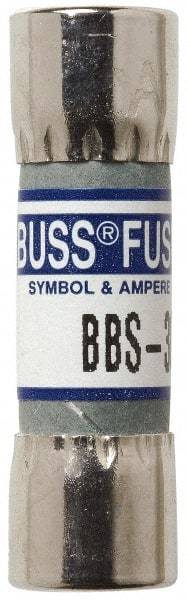 Cooper Bussmann - 250 VAC, 8 Amp, Fast-Acting General Purpose Fuse - Fuse Holder Mount, 1-3/8" OAL, 10 at AC kA Rating, 13/32" Diam - Caliber Tooling