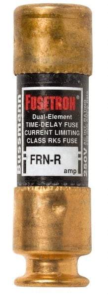 Cooper Bussmann - 125 VDC, 250 VAC, 1.13 Amp, Time Delay General Purpose Fuse - Fuse Holder Mount, 50.8mm OAL, 20 at DC, 200 (RMS) kA Rating, 9/16" Diam - Caliber Tooling