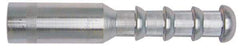 Wej-It - 7/8" Diam, 7/8" Drill, 5-3/4" OAL, 2" Min Embedment Drop-In Concrete Anchor - 12L14 Steel, Zinc-Plated Finish, Hex Nut Head, Hex Drive, 1-1/2" Thread Length - Caliber Tooling