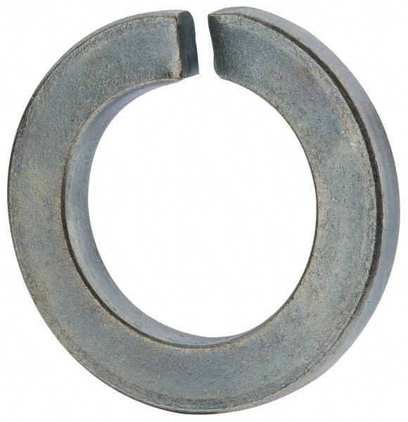 Value Collection - M24, 24.5mm ID, 40mm OD, 5mm Thick Split Lock Washer - Grade 8 Spring Steel, Zinc-Plated Finish, 24.5mm Min ID, 25.5mm Max ID - Caliber Tooling