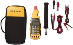 Fluke - 773, CAT II, Digital mA Process Clamp Meter with 0.1772" Detachable Jaws - 30 VDC, Measures Voltage, Current - Caliber Tooling