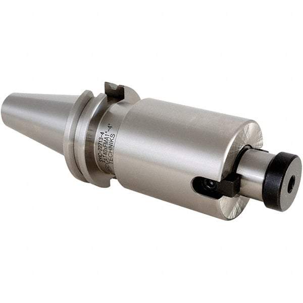 Techniks - CAT50 Taper Face Mill Holder & Adapter - 1-1/4" Pilot Diam, 3-1/2" Arbor Length - Exact Industrial Supply