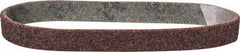 3M - 3/4" Wide x 18" OAL, Aluminum Oxide Abrasive Belt - Aluminum Oxide, Medium, Nonwoven, Series SE-BS - Caliber Tooling