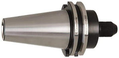 Kennametal - CAT50 Taper Shank 5/8" Hole End Mill Holder/Adapter - 1-5/8" Nose Diam, 7-3/4" Projection, 1-8 Drawbar, Through-Spindle Coolant - Exact Industrial Supply