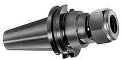 Kennametal - 5/64" to 1" Capacity, 4" Projection, CAT40 Taper Shank, TG/PG 100 Collet Chuck - 6.687" OAL - Exact Industrial Supply