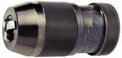 Rohm - JT6, 1/32 to 1/2" Capacity, Tapered Mount Drill Chuck - Keyless, 46mm Sleeve Diam, 94mm Open Length - Exact Industrial Supply