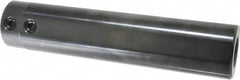 Global CNC Industries - 1" Bore Diam, 2" Shank Diam, Boring Bar Sleeve - 9" OAL, 3-1/2" Bore Depth - Exact Industrial Supply