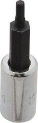 Proto - 1/4" Drive, 7/64" Hex Bit Socket - 1-7/8" OAL, 1" Bit Length - Caliber Tooling