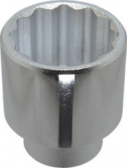 Proto - 1-7/8", 1/4" Drive, Standard Hand Socket - 6 Points, 2" OAL, Chrome Finish - Caliber Tooling