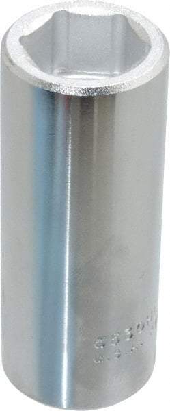 Proto - 15/16", 3/4" Drive, Deep Hand Socket - 6 Points, 3-1/2" OAL, Chrome Finish - Caliber Tooling