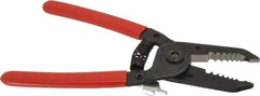 Proto - 20 to 10 AWG Capacity Wire Stripper - 6-1/16" OAL, Plastisol Handle - Caliber Tooling