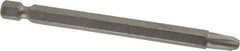 Irwin - #3 Phillips Screwdriver Bit - 1/4" Hex Drive, 3-1/2" OAL - Caliber Tooling