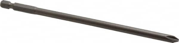 Irwin - #2 Phillips Screwdriver Bit - 1/4" Hex Drive, 6" OAL - Caliber Tooling