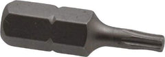 Irwin - 1/4" Drive T10 Torx Screwdriver Bit - 1" OAL, Insert Bit - Caliber Tooling