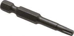 Irwin - T20 Torx Bit - 1/4" Hex Drive, 1-15/16" OAL - Caliber Tooling