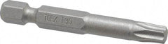 Irwin - T30 Torx Bit - 1/4" Hex Drive, 1-15/16" OAL - Caliber Tooling