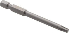 Irwin - T25 Torx Bit - 1/4" Hex Drive, 2-3/4" OAL - Caliber Tooling