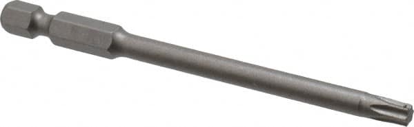 Irwin - T25 Torx Bit - 1/4" Hex Drive, 3-1/2" OAL - Caliber Tooling